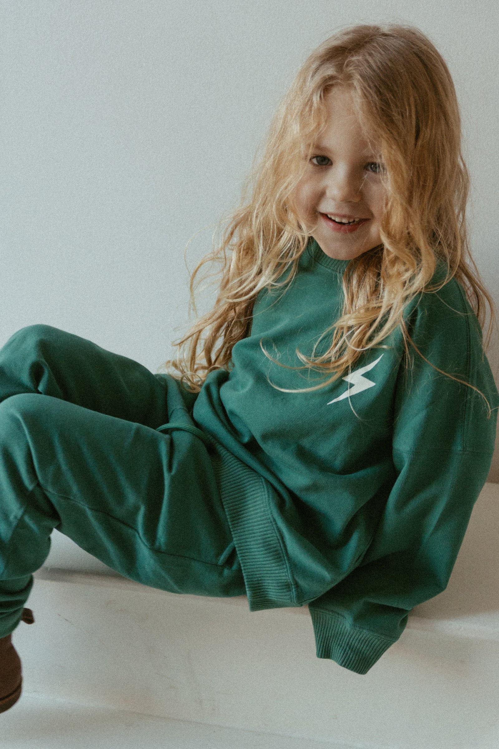 Legacy Crewneck | Bolt on Jade