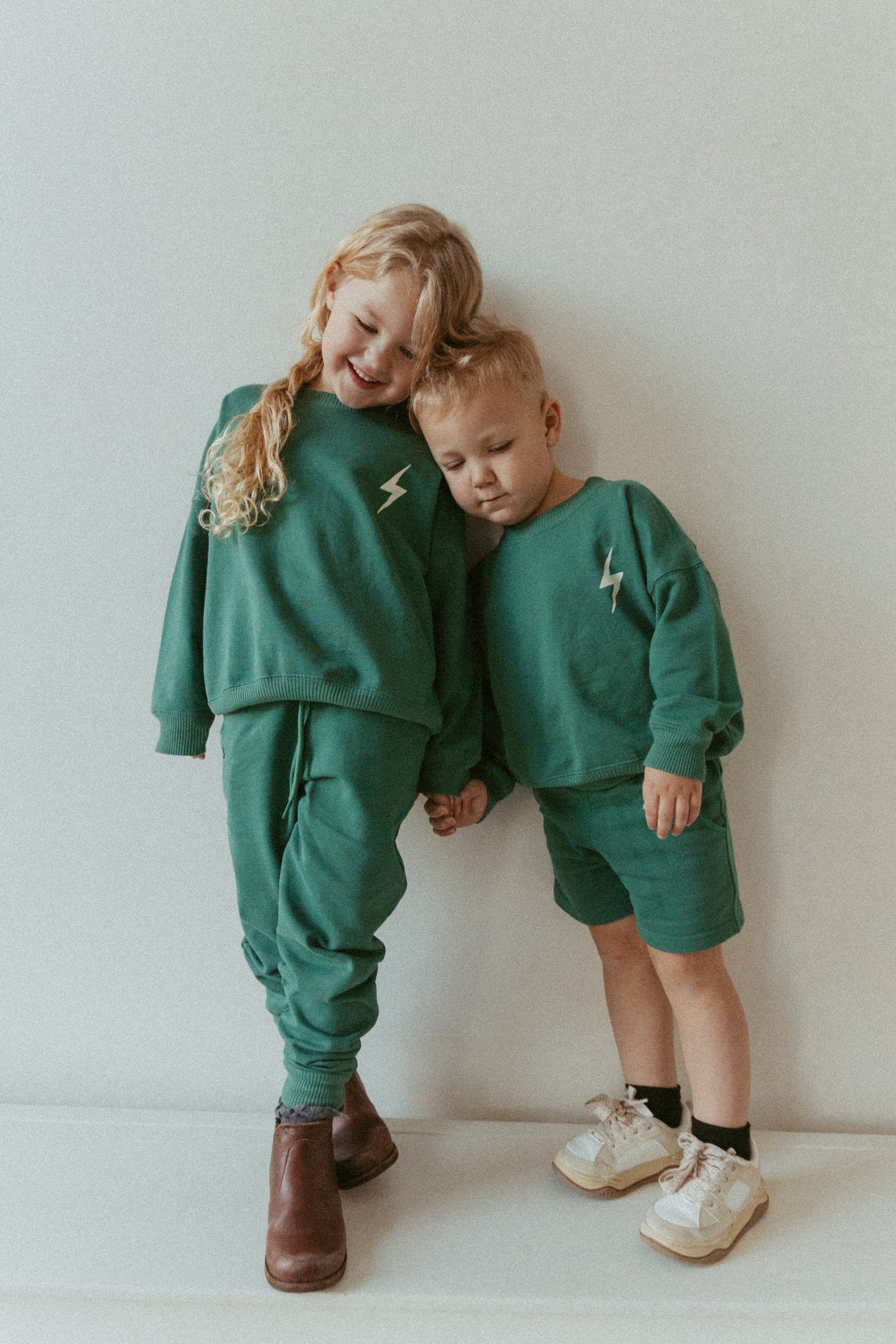 Legacy Crewneck | Bolt on Jade