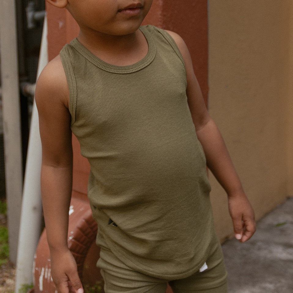 Blazies Tank - Olive
