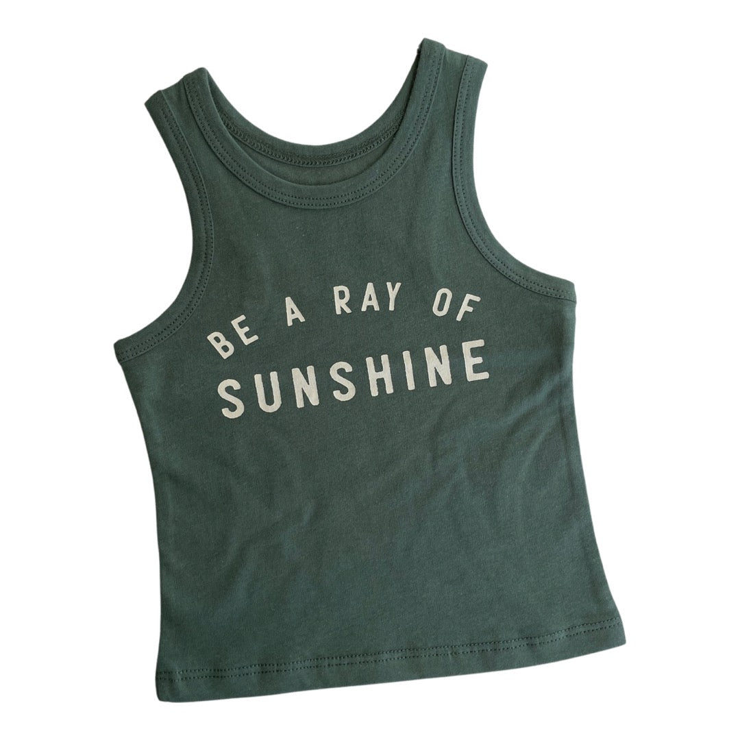 Legacy Tank | "Be a Ray of Sunshine" in Sea Green