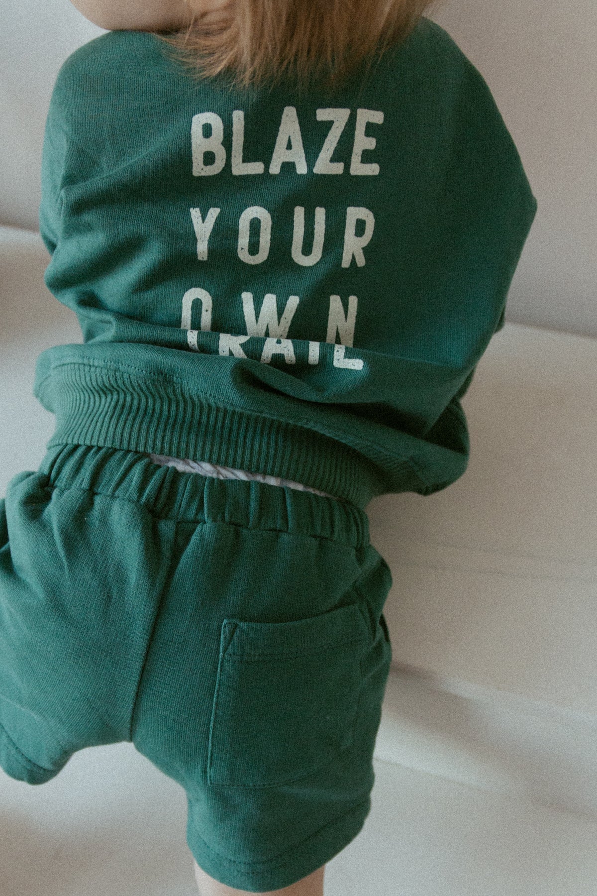 Legacy Crewneck | Bolt on Jade