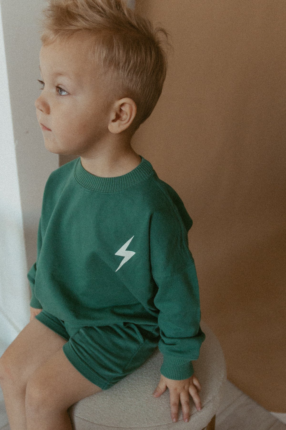 Legacy Crewneck | Bolt on Jade