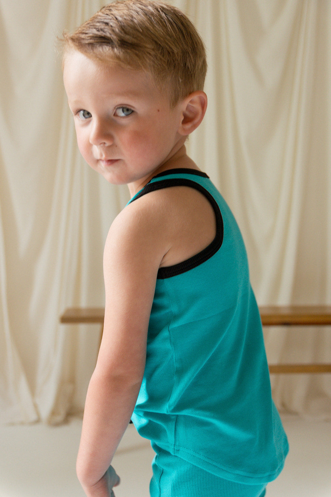 Blazies Tank - Neon Teal