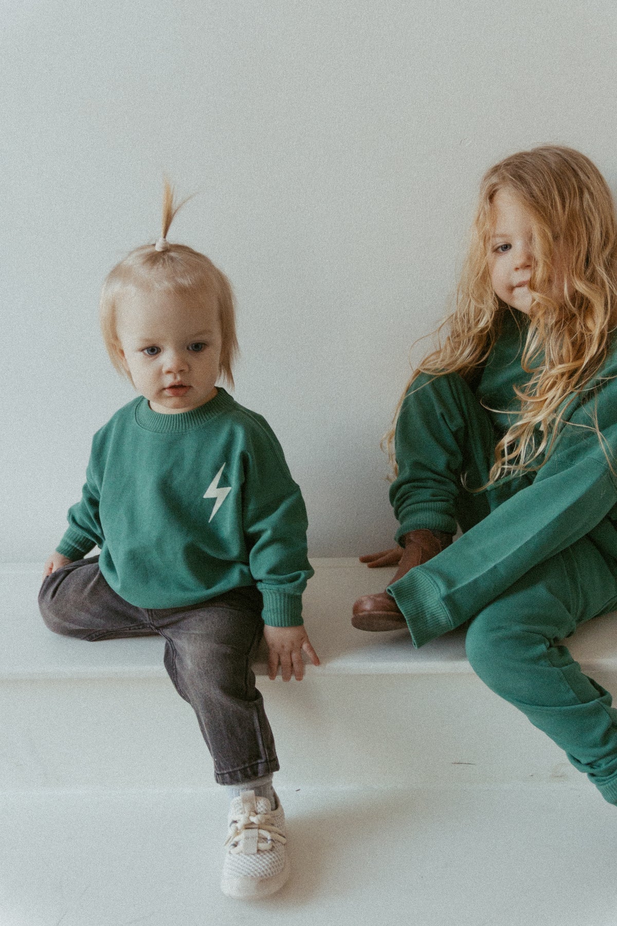 Legacy Crewneck | Bolt on Jade