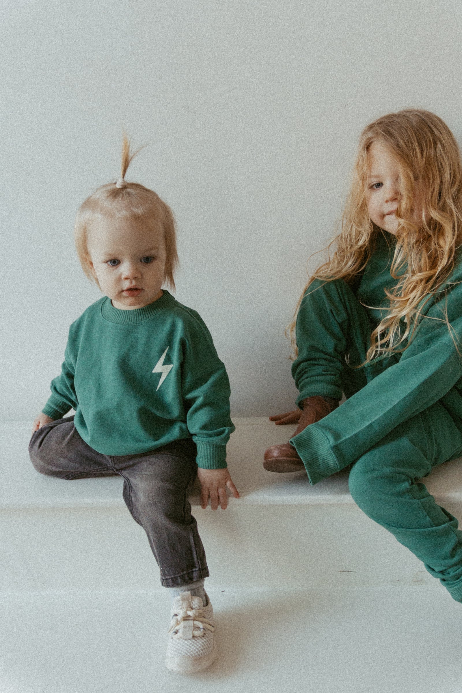 Legacy Crewneck | Bolt on Jade