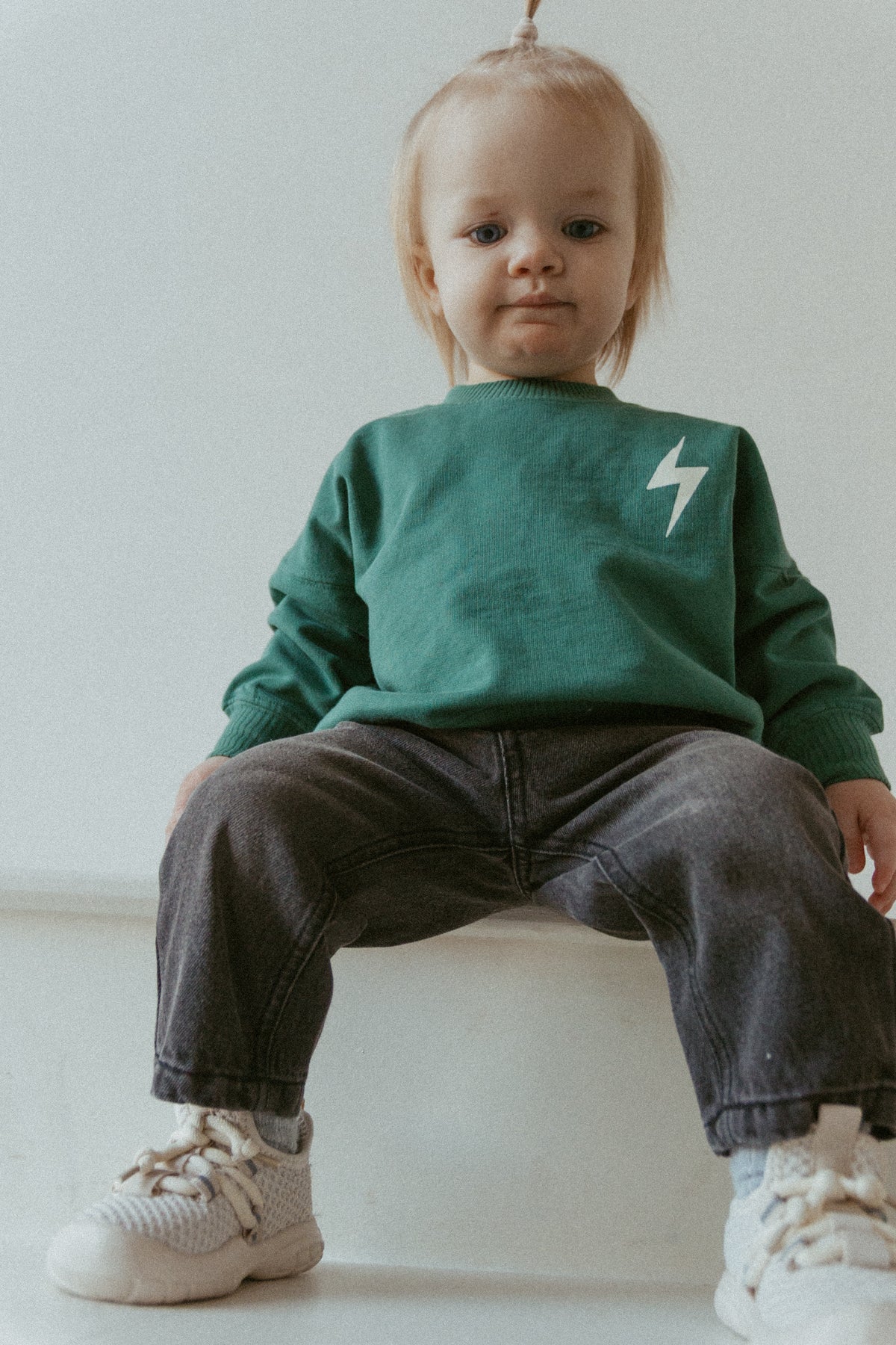 Legacy Crewneck | Bolt on Jade