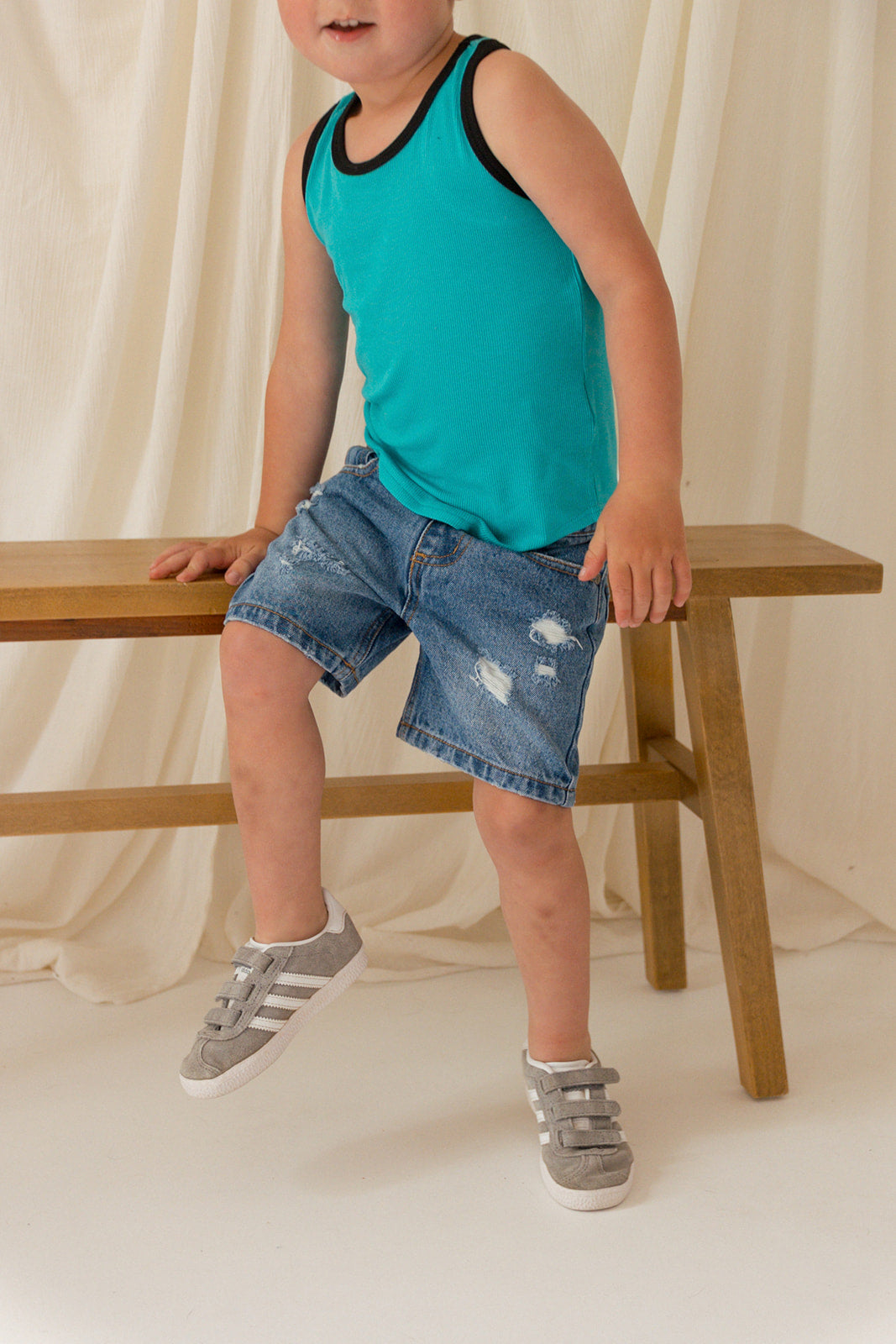 Blazies Tank - Neon Teal