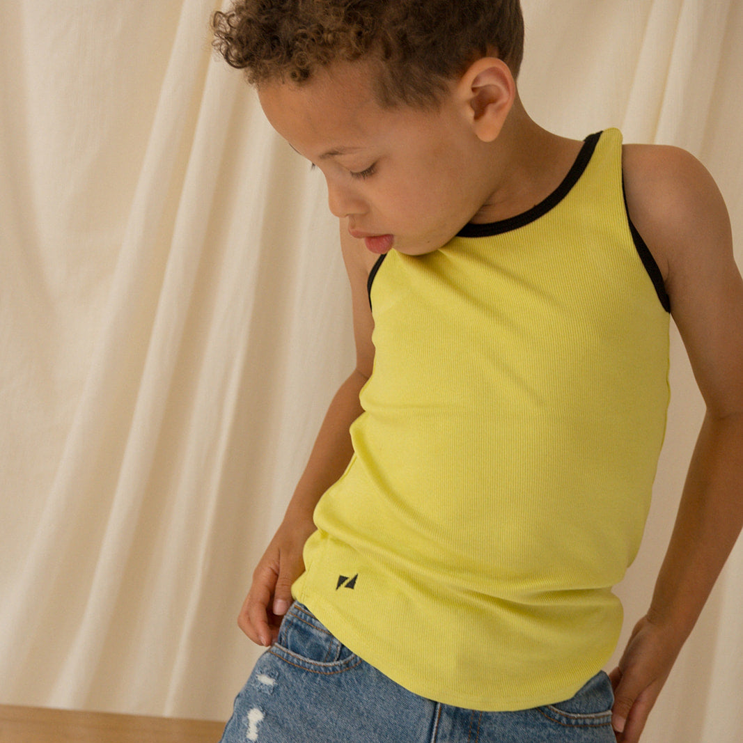 Blazies Tank - Neon Yellow