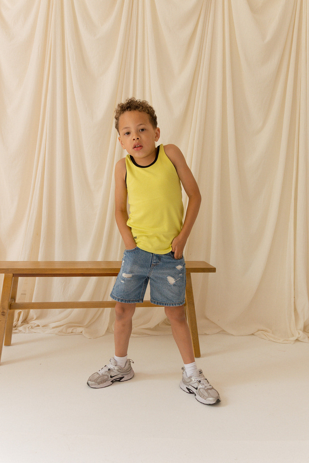 Blazies Tank - Neon Yellow