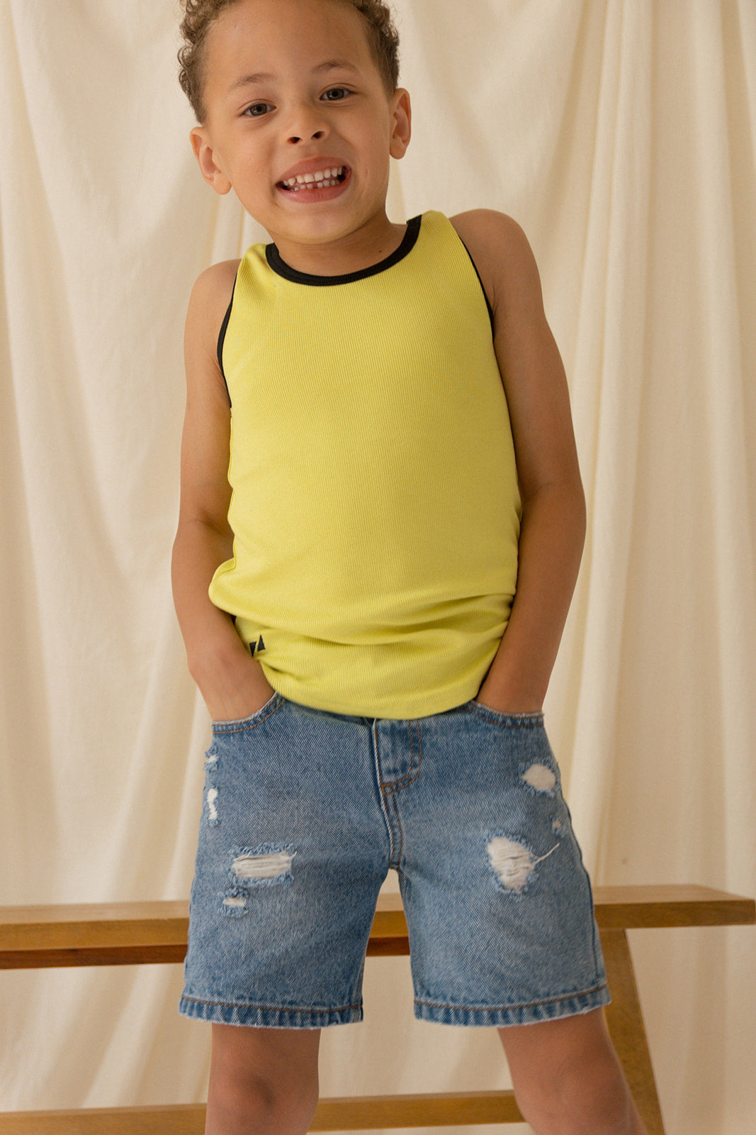 Blazies Tank - Neon Yellow