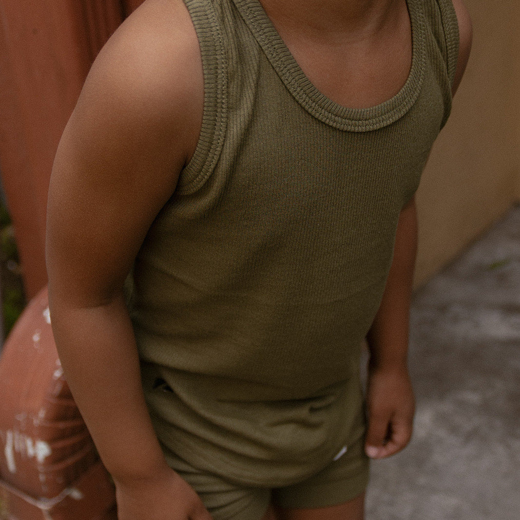 Blazies Tank - Olive