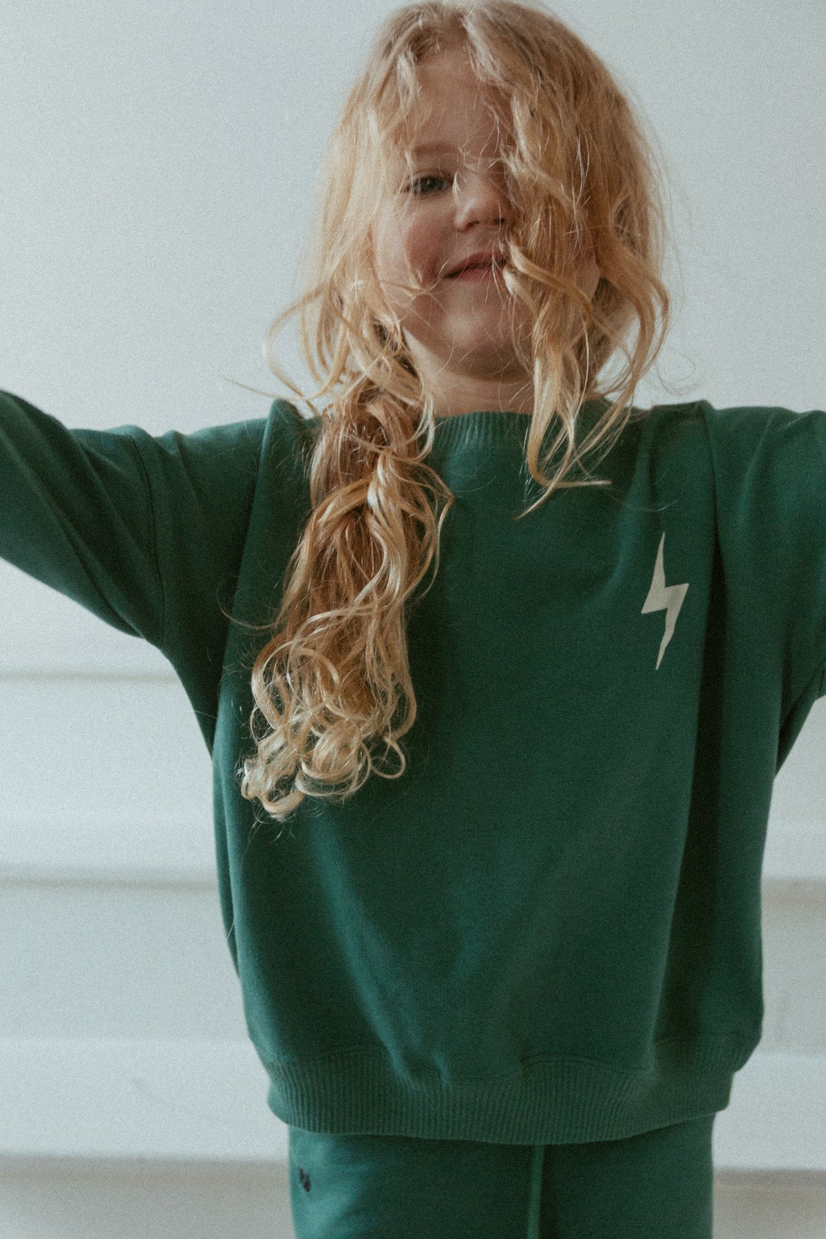 Legacy Crewneck | Bolt on Jade