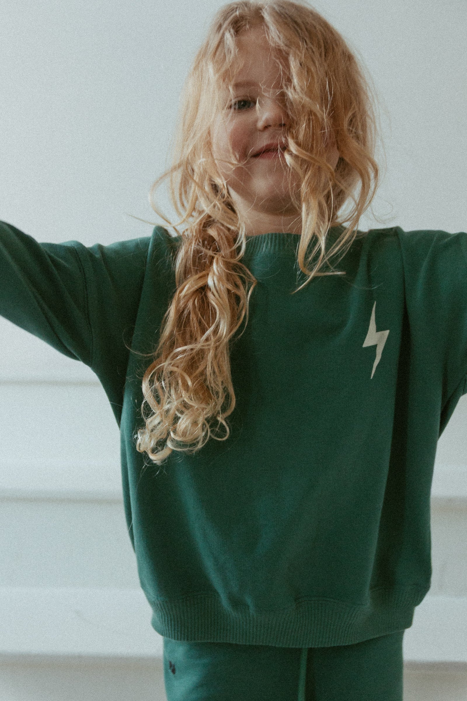 Legacy Crewneck | Bolt on Jade