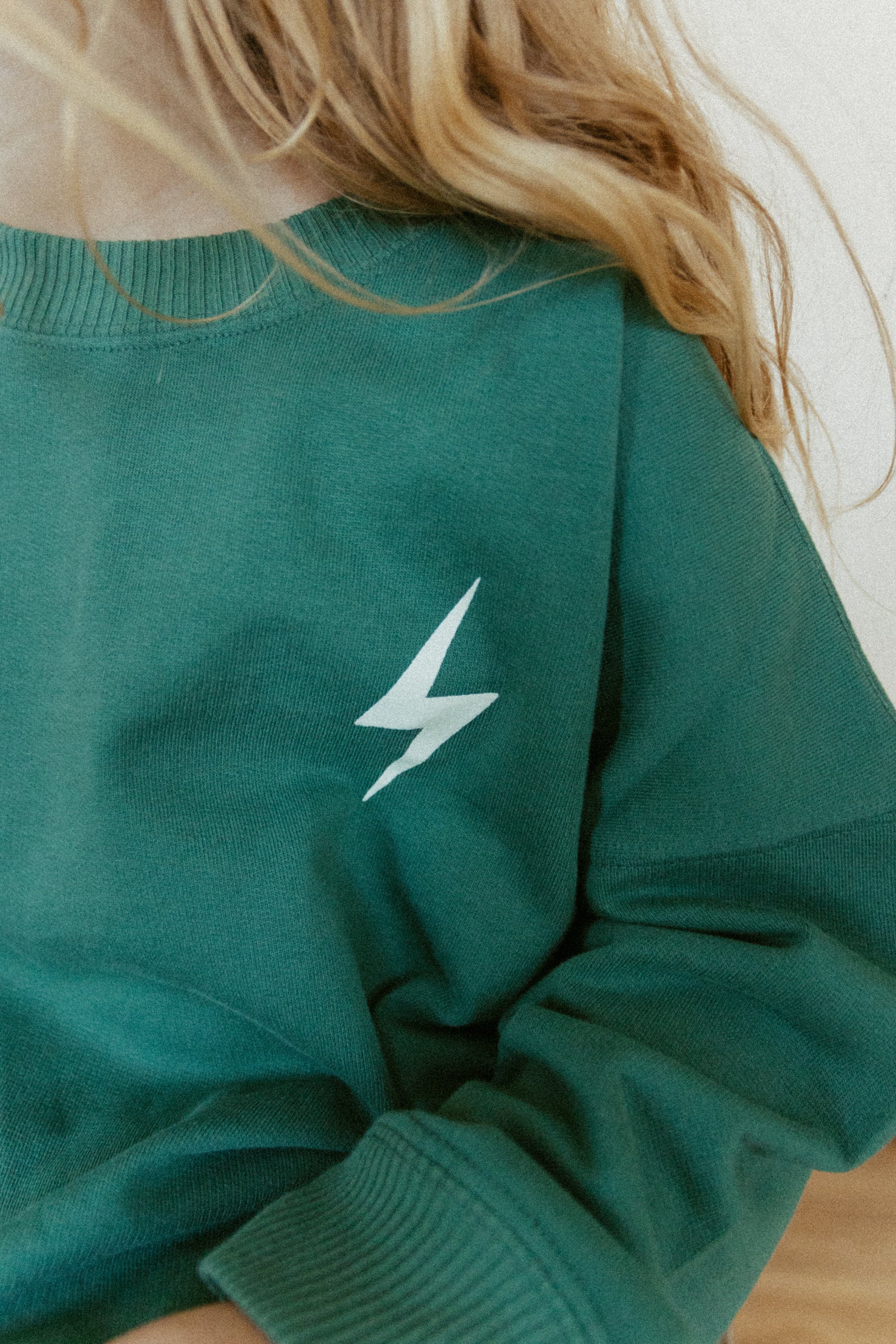Legacy Crewneck | Bolt on Jade