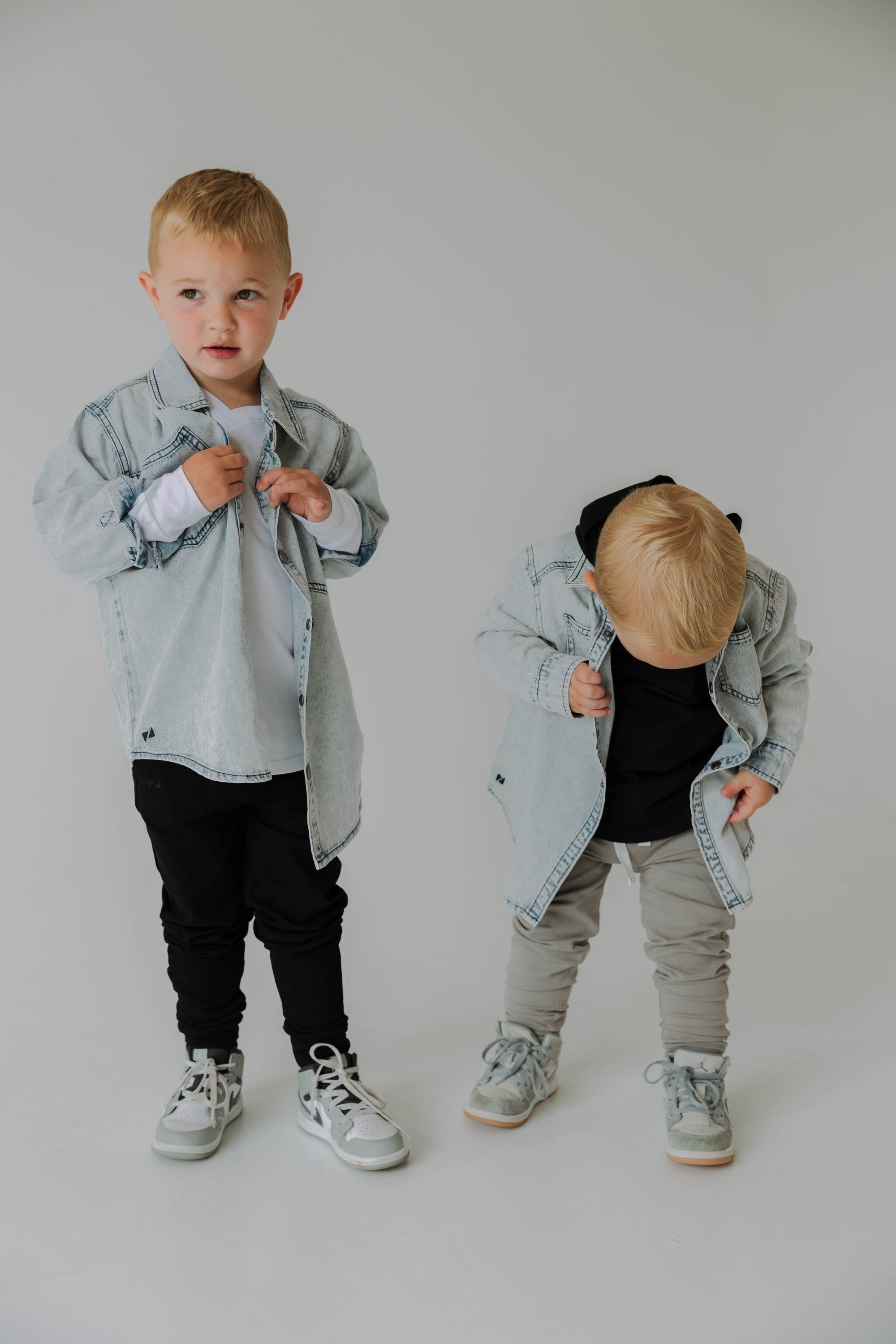 Heritage Denim Shacket | Kids