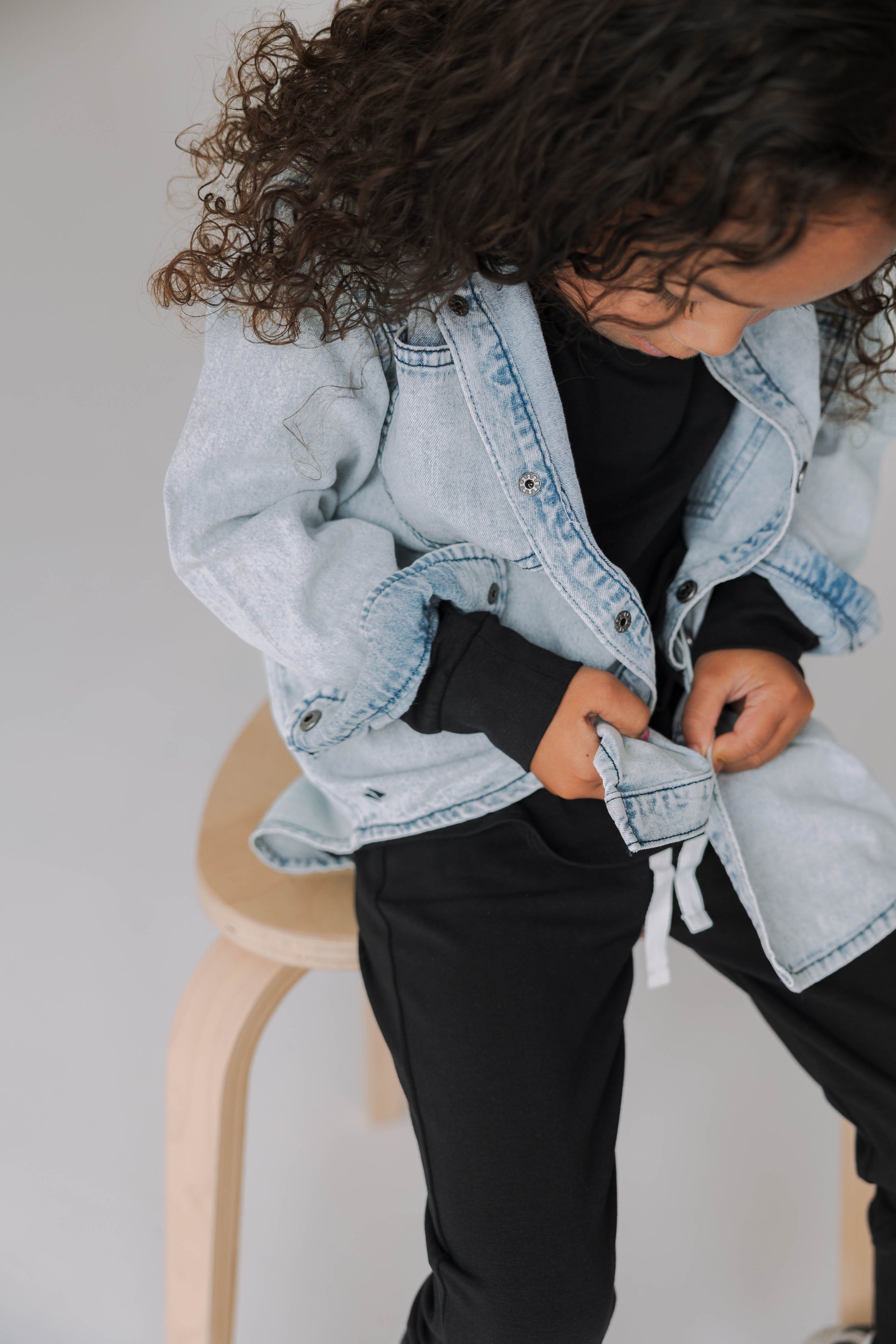 Heritage Denim Shacket | Kids