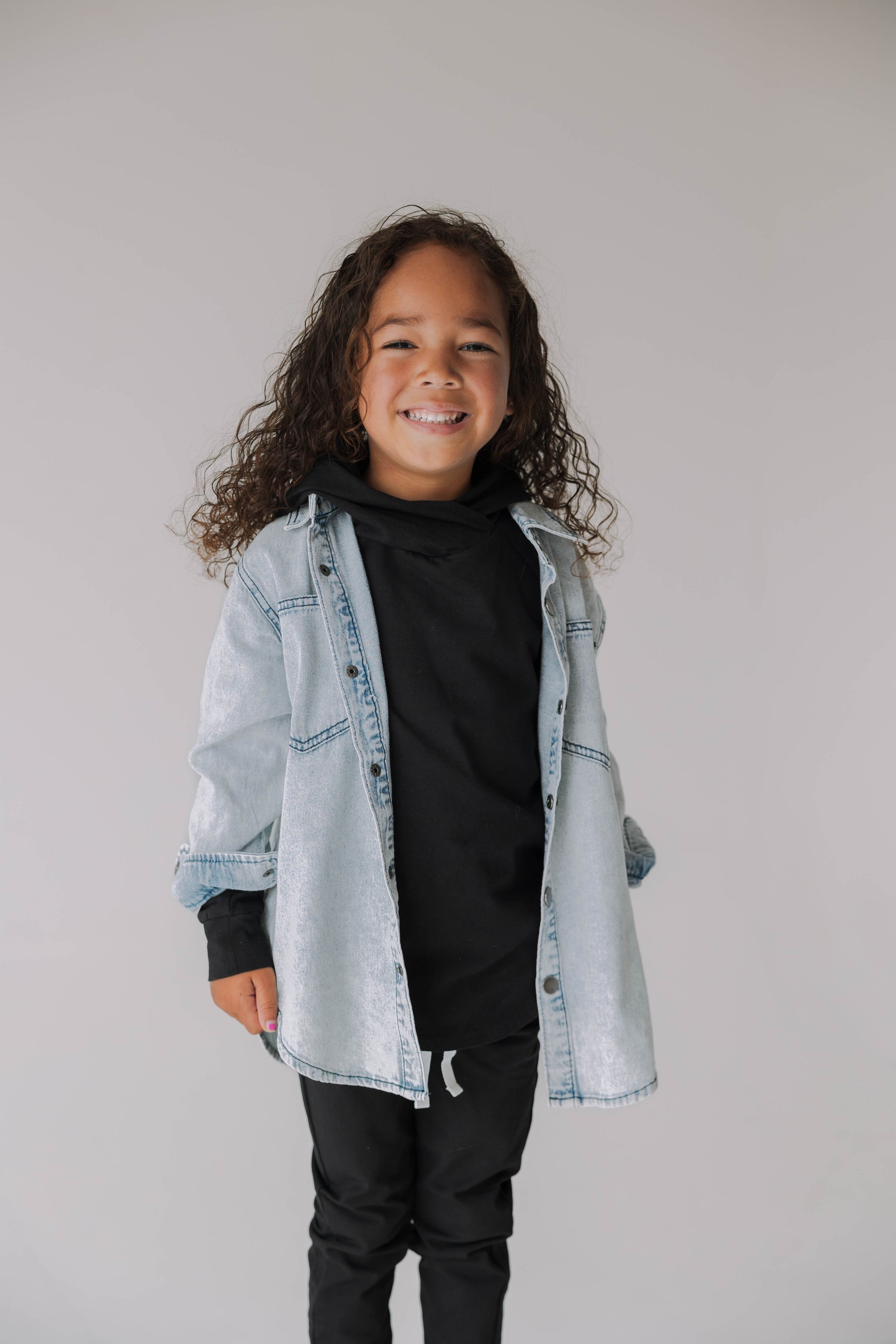 Heritage Denim Shacket | Kids