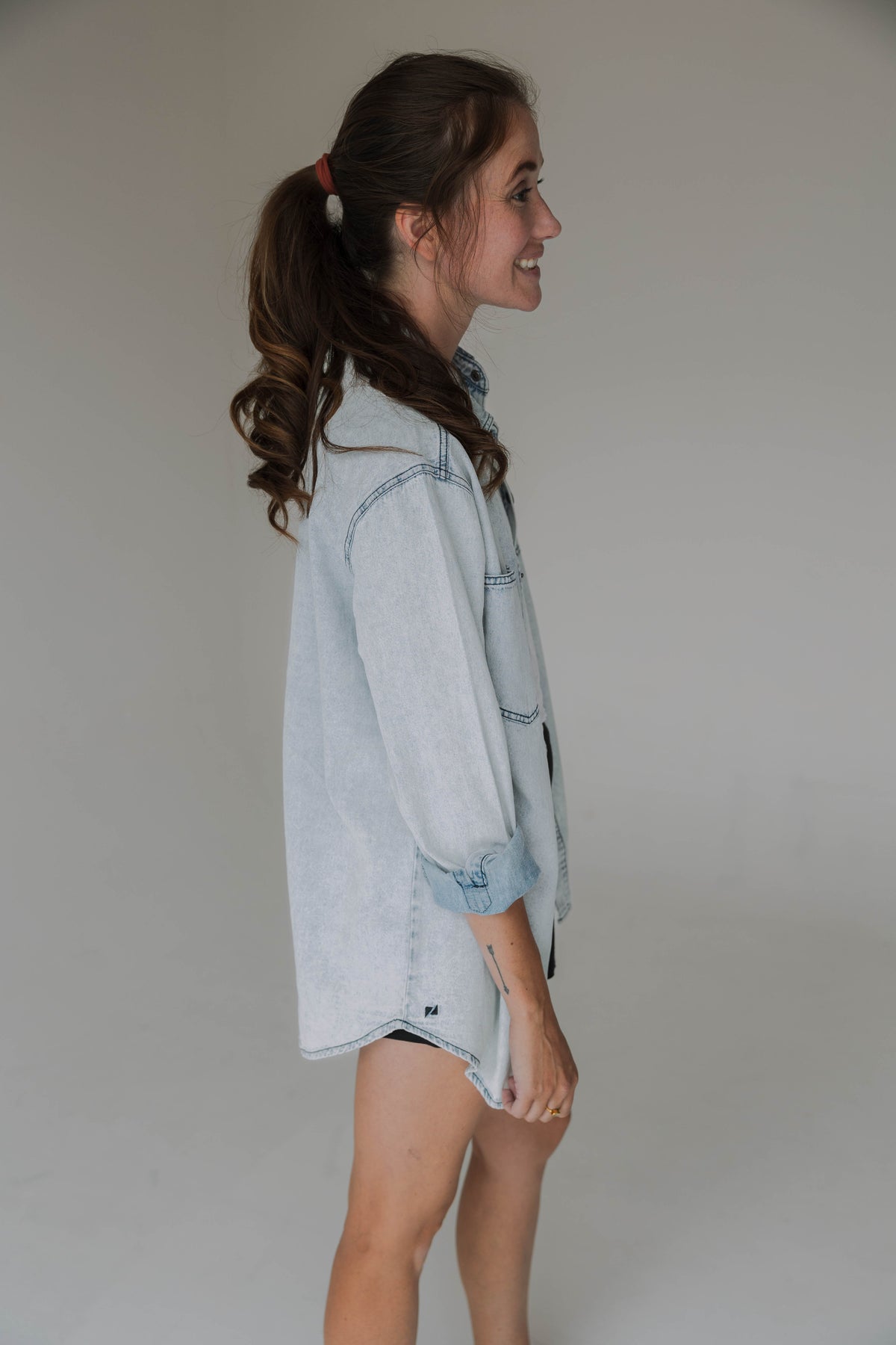 Heritage Denim Shacket  | Womens