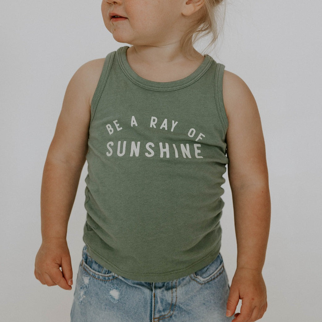 Legacy Tank | "Be a Ray of Sunshine" in Sea Green