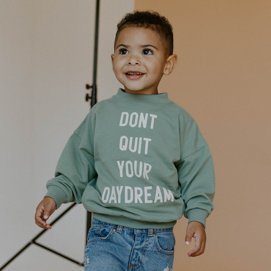 BK Crew | "Dont Quit your Daydream" in Viridian Green