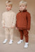 Cascade Quarter Zip Sweatshirt | Kids | Paprika