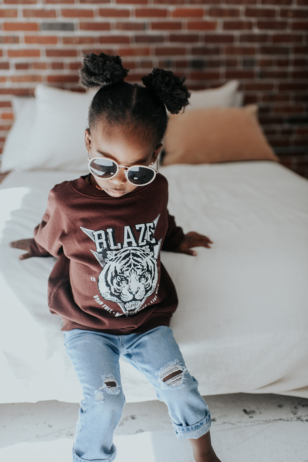 Legacy Sweatshirt | Tiger in Raisin