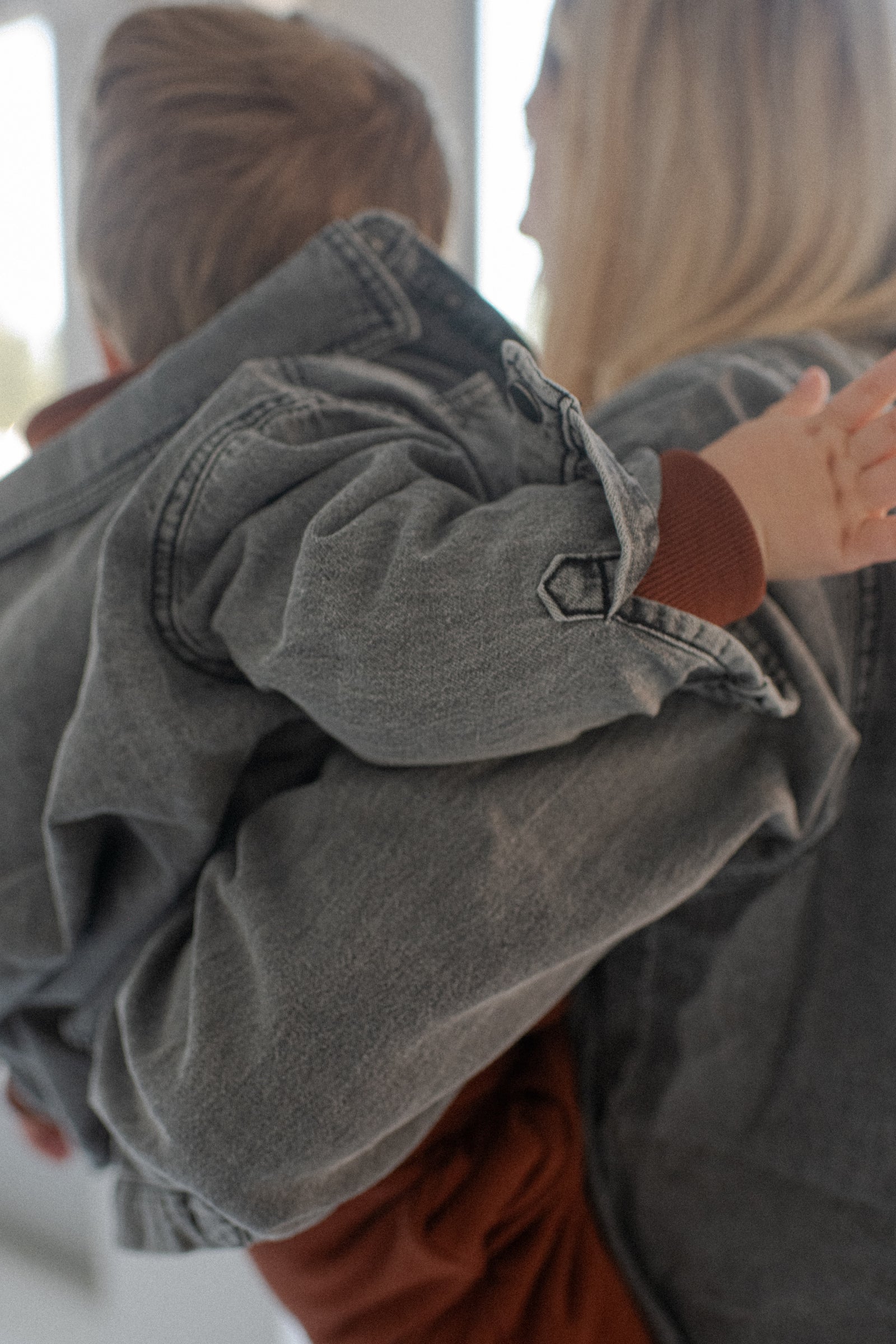 Heritage Denim Shacket Black Wash | Kids