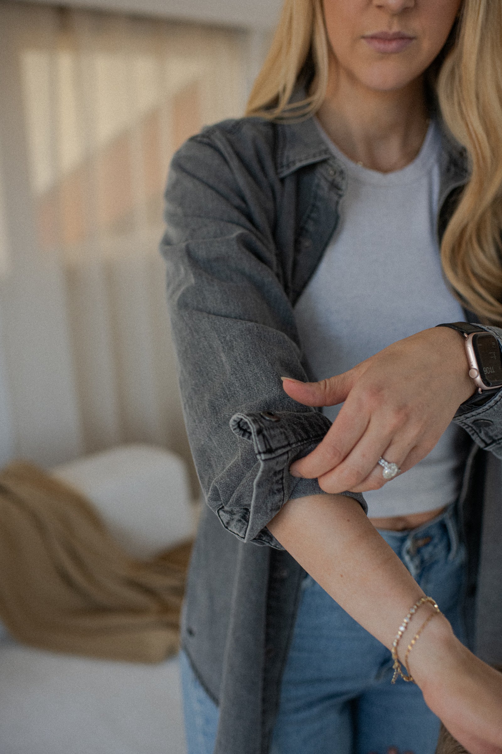 Heritage Denim Shacket Black Wash  | Womens