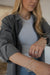 Heritage Denim Shacket Black Wash  | Womens