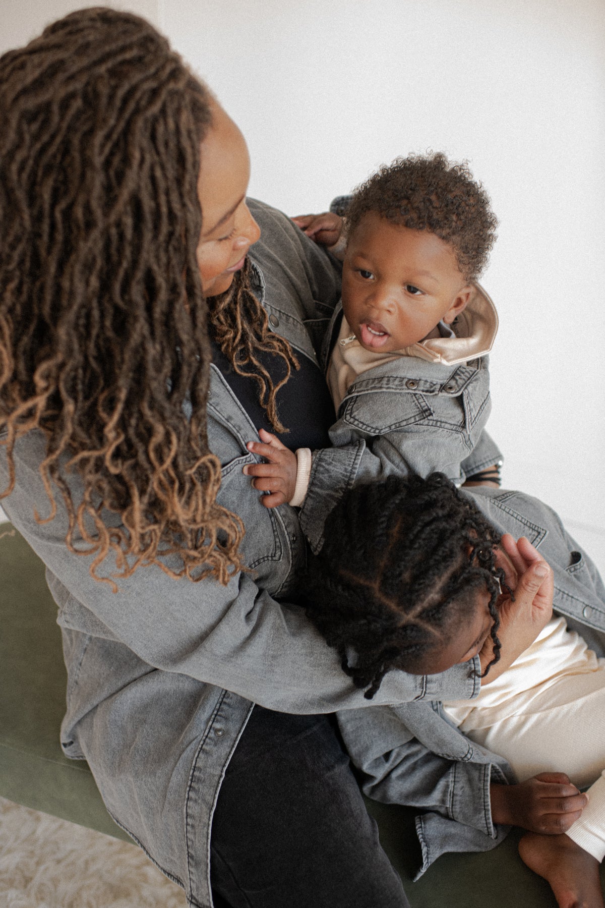 Heritage Denim Shacket Black Wash  | Womens