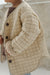 Quilted Coat | Vanilla