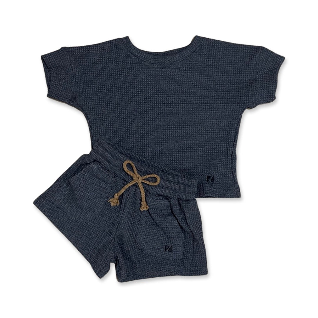 IMPERFECT Child Waffle Set | Charcoal