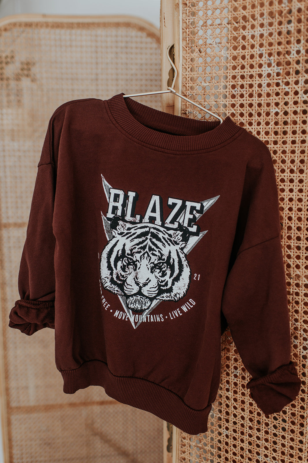 Legacy Sweatshirt | Tiger in Raisin