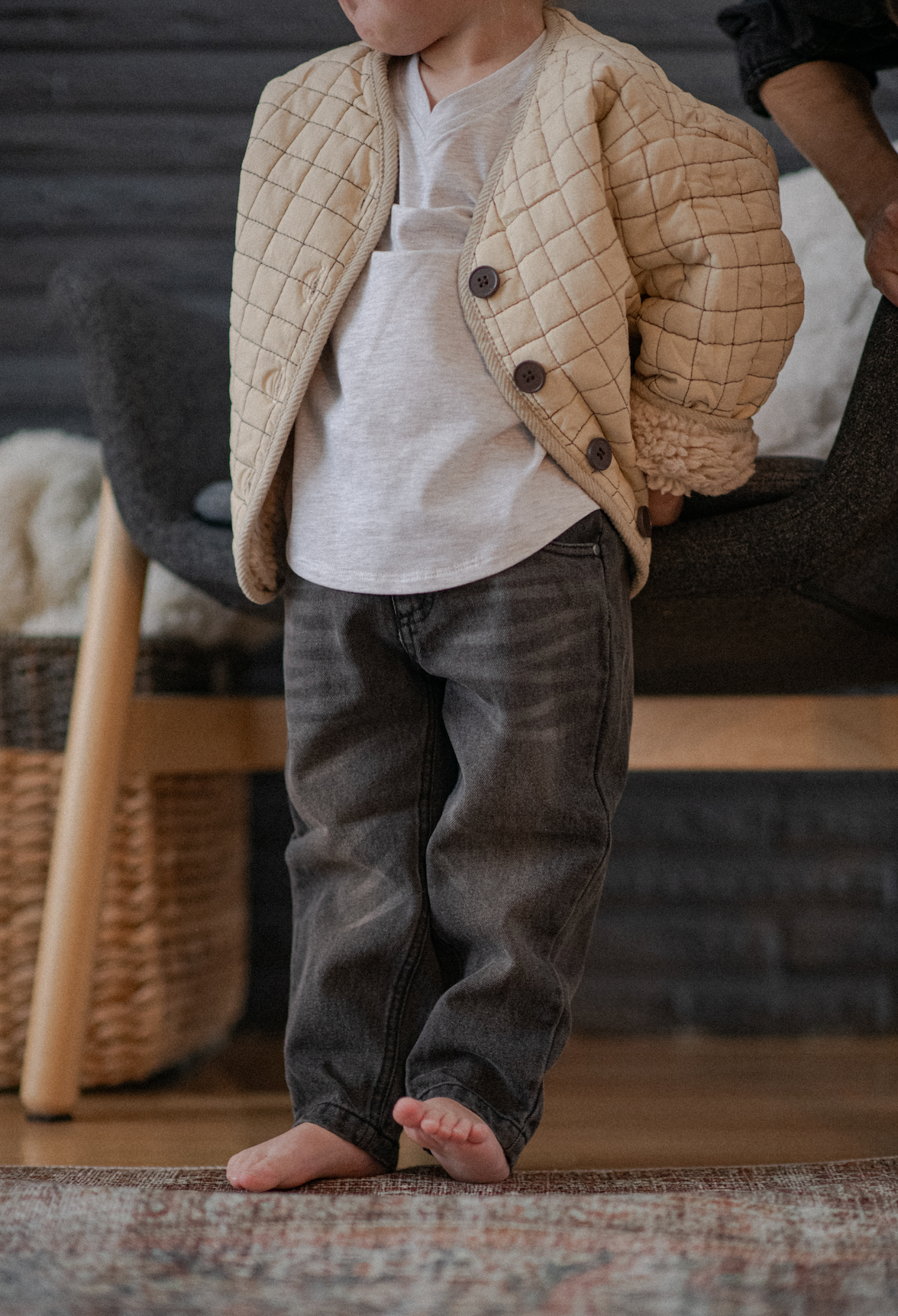 Heritage Denim Jeans - Black