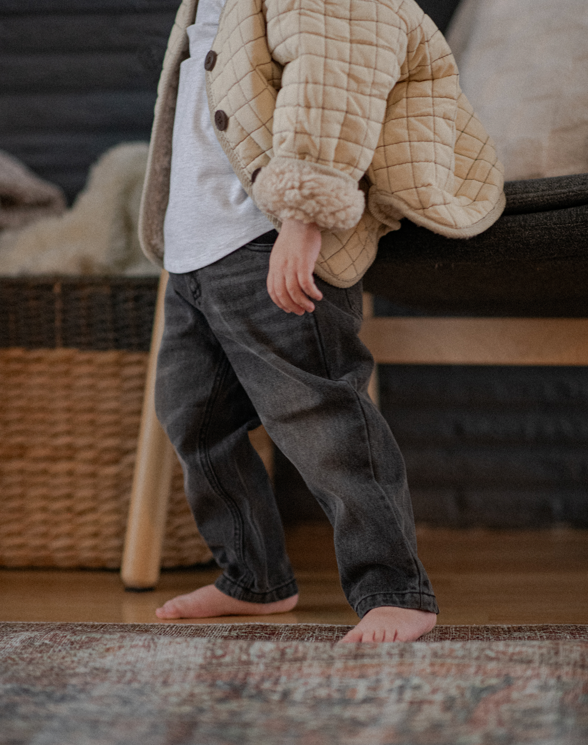 Heritage Denim Jeans - Black