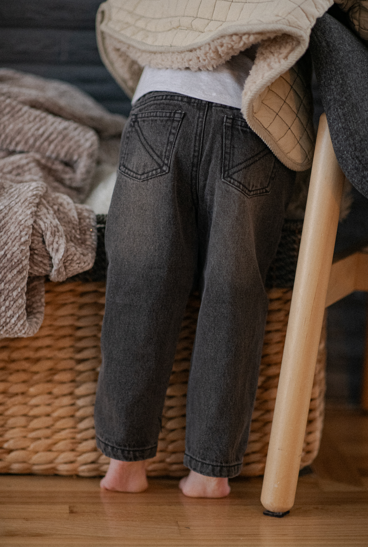 Heritage Denim Jeans - Black