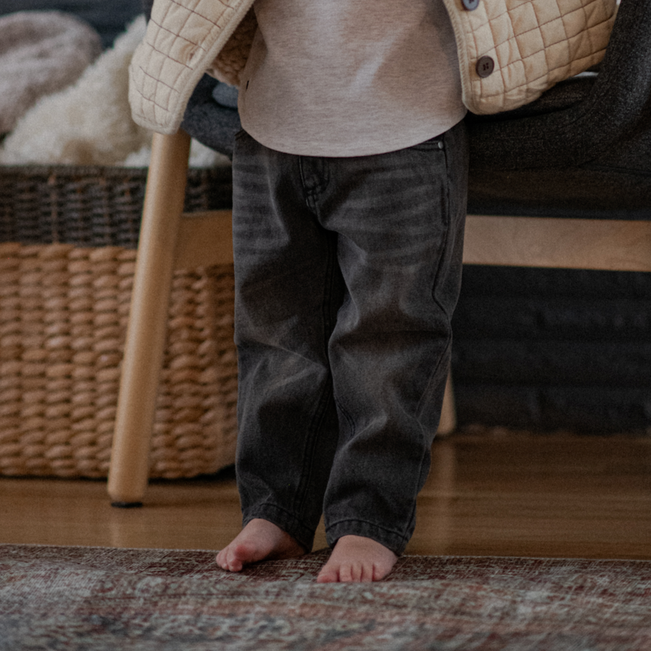 Heritage Denim Jeans - Black