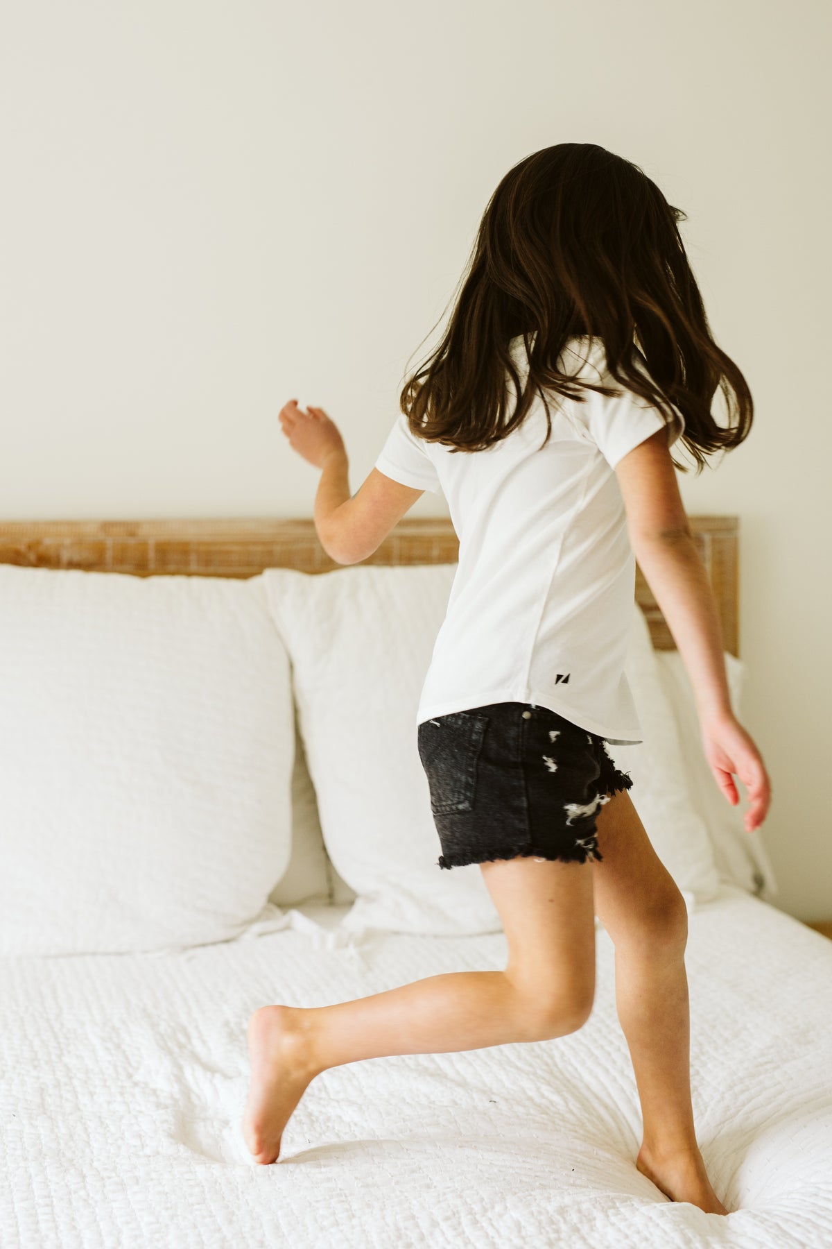 Heritage Classic Cut Off Shorts | Black Denim