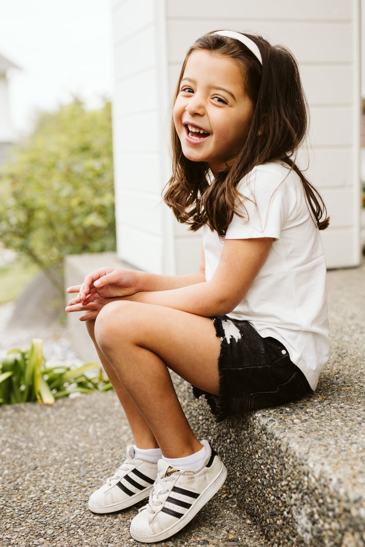 Heritage Classic Cut Off Shorts | Black Denim