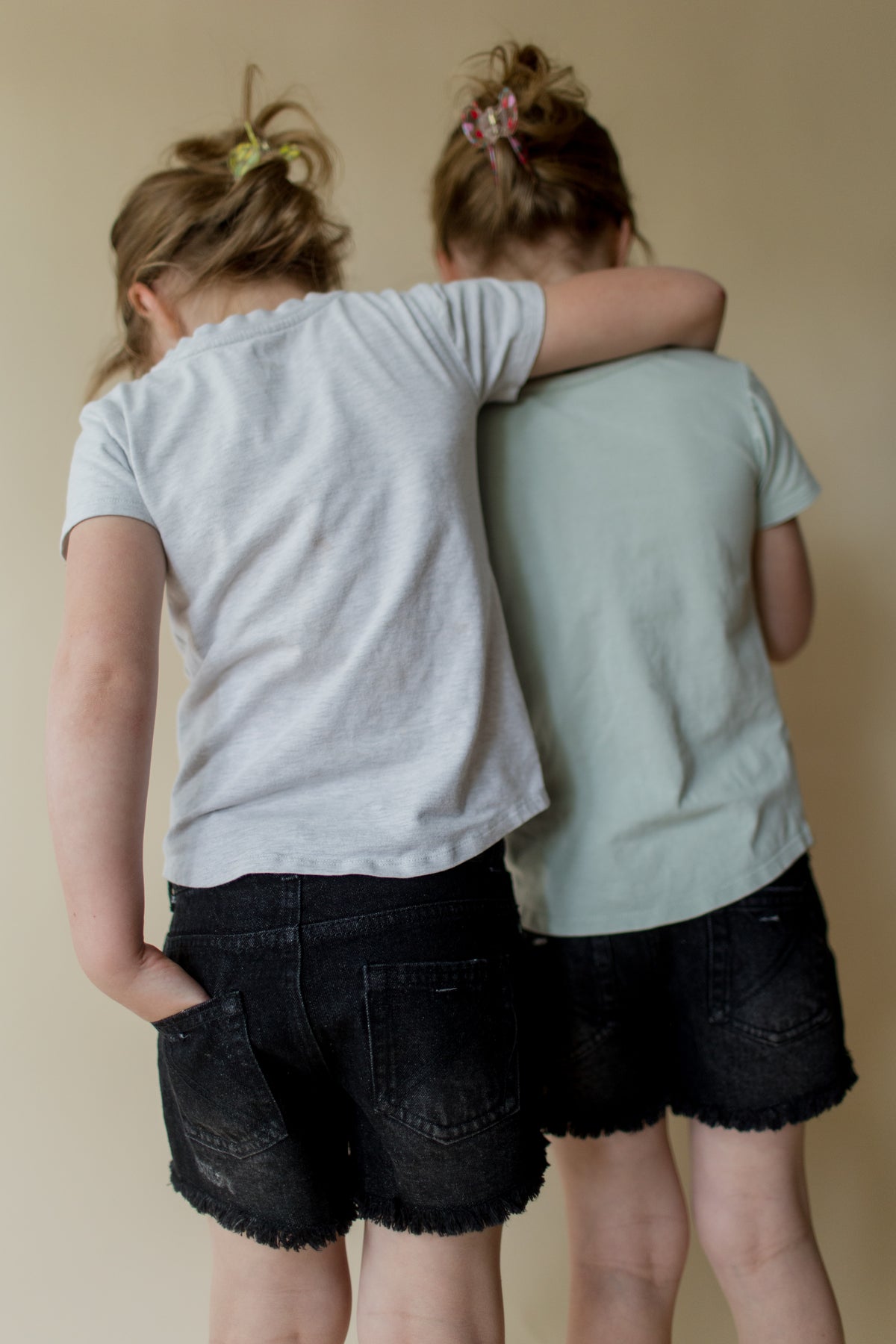 Heritage Classic Cut Off Shorts | Black Denim