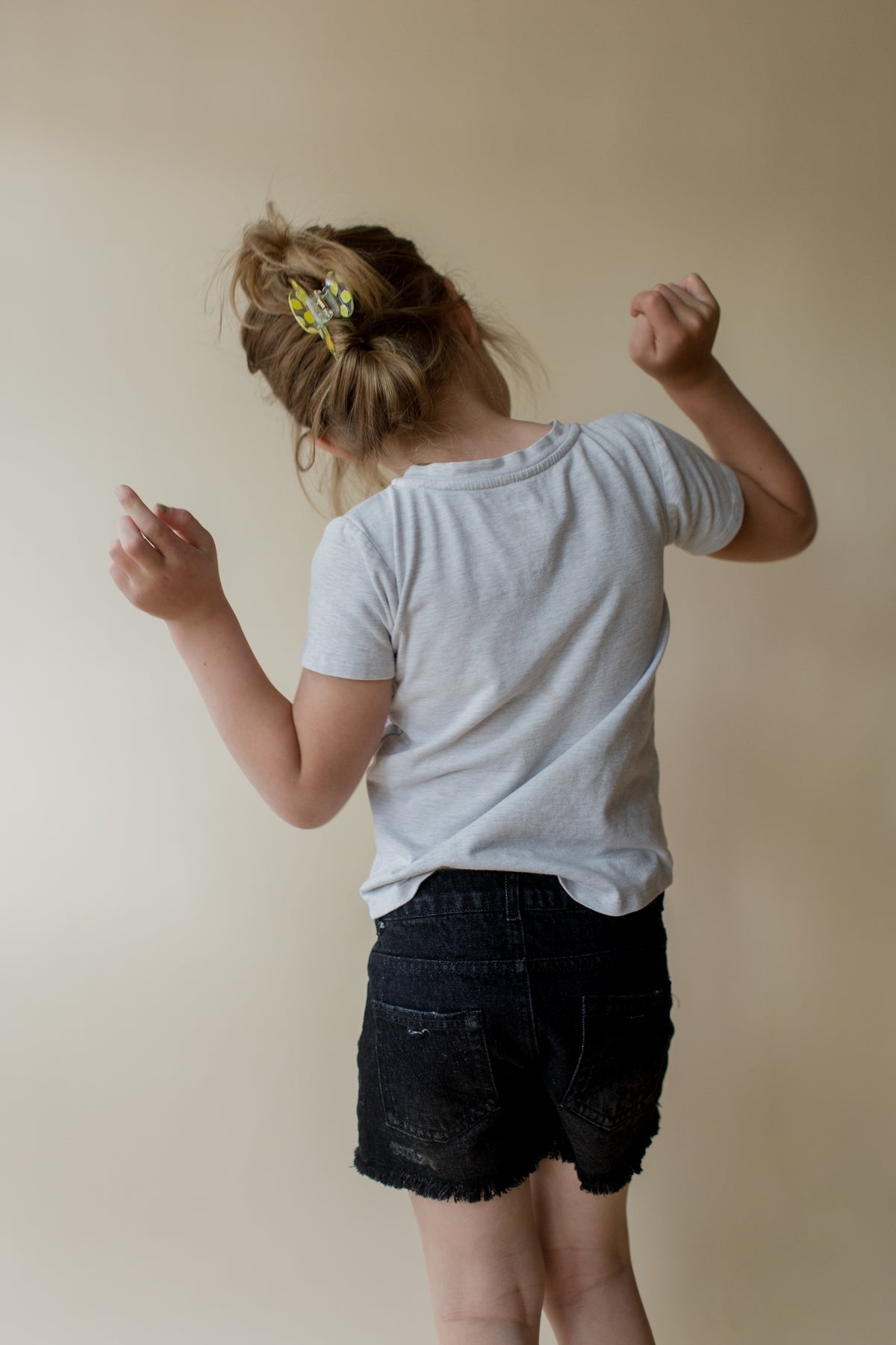 Heritage Classic Cut Off Shorts | Black Denim