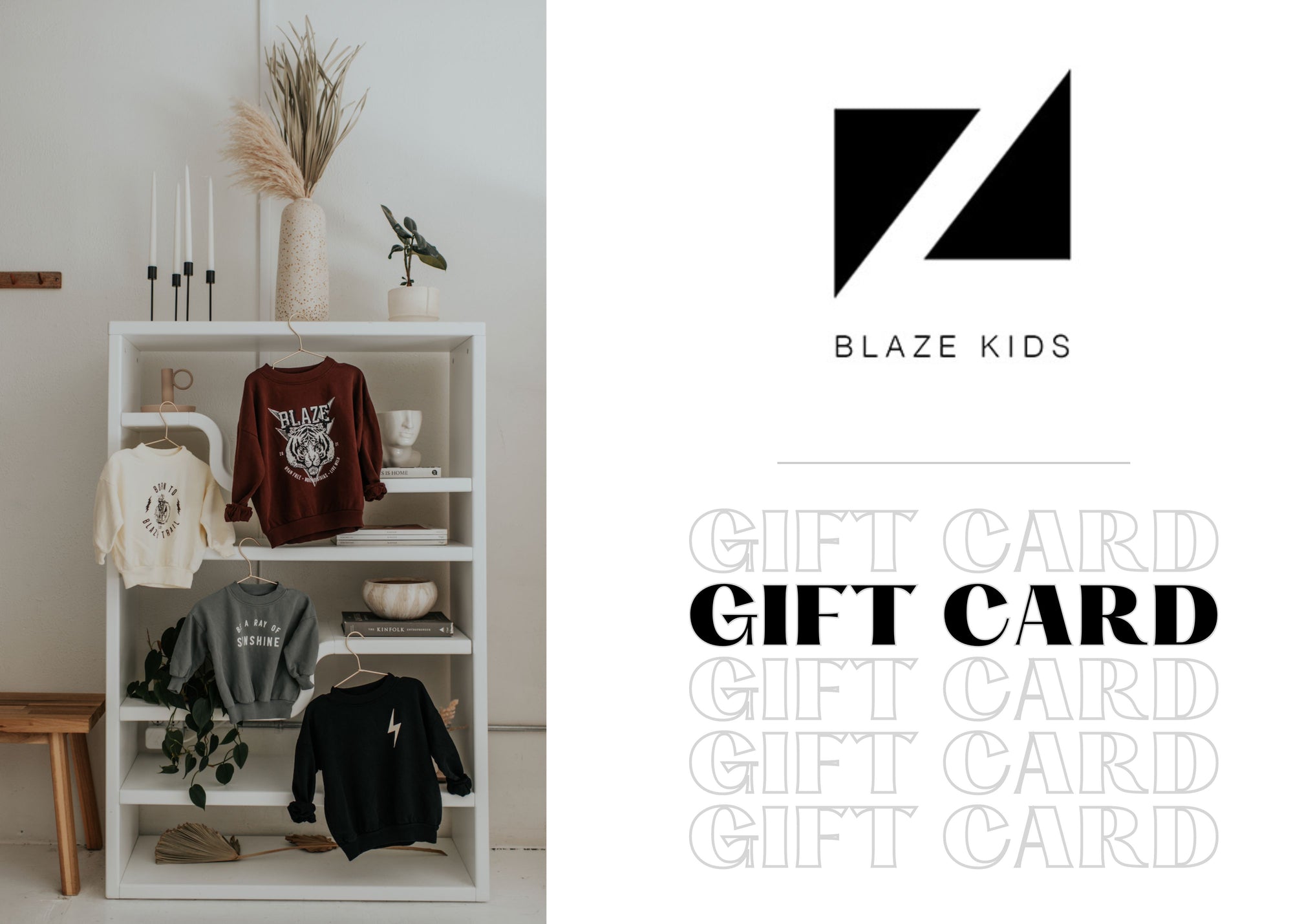 Blaze Kids Wear Gift Card
