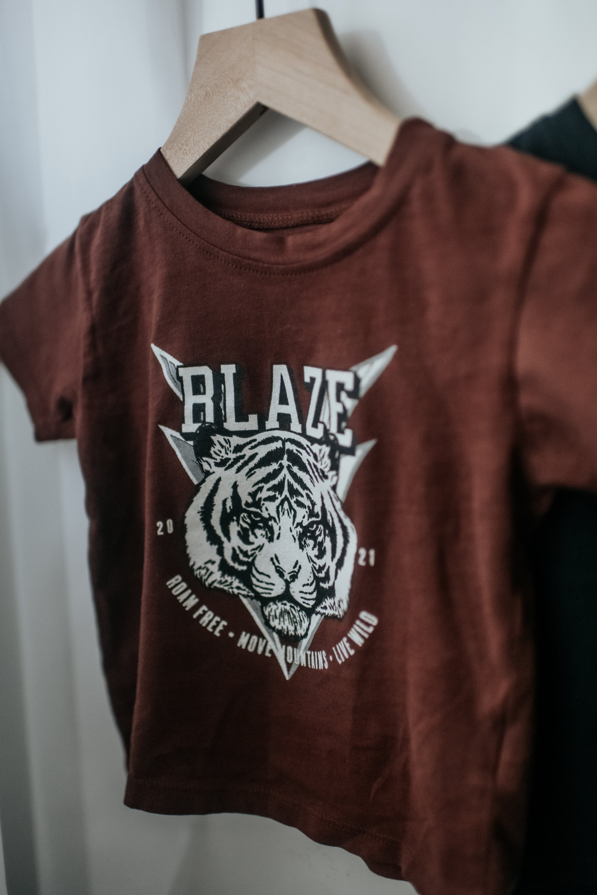 Legacy Tee | Brave Tiger Tee in Raisin