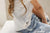 V-Neck Signature Tee | Pure White
