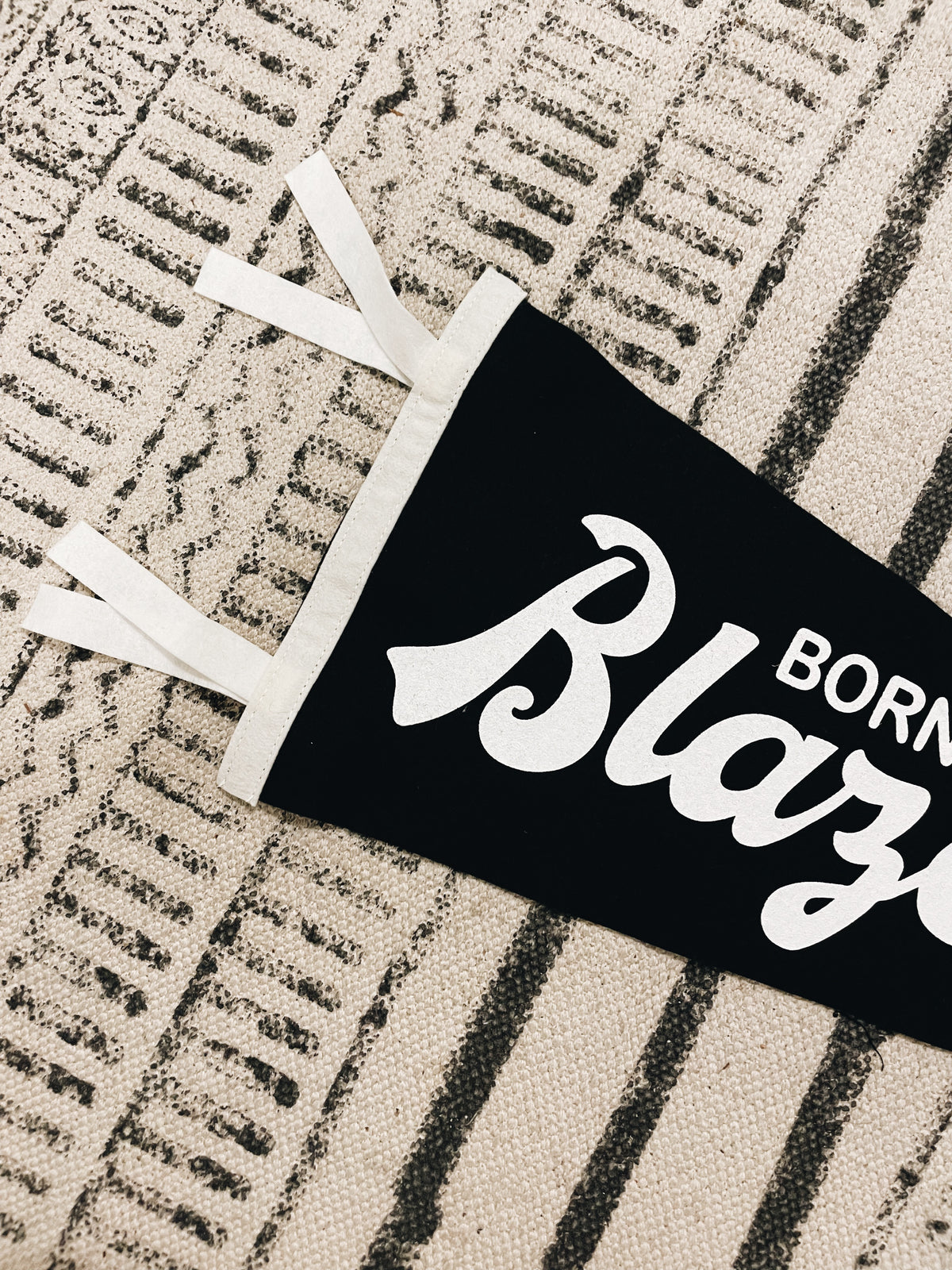 Signature Pennant Banner &quot;Born To Blaze a Trail&quot;