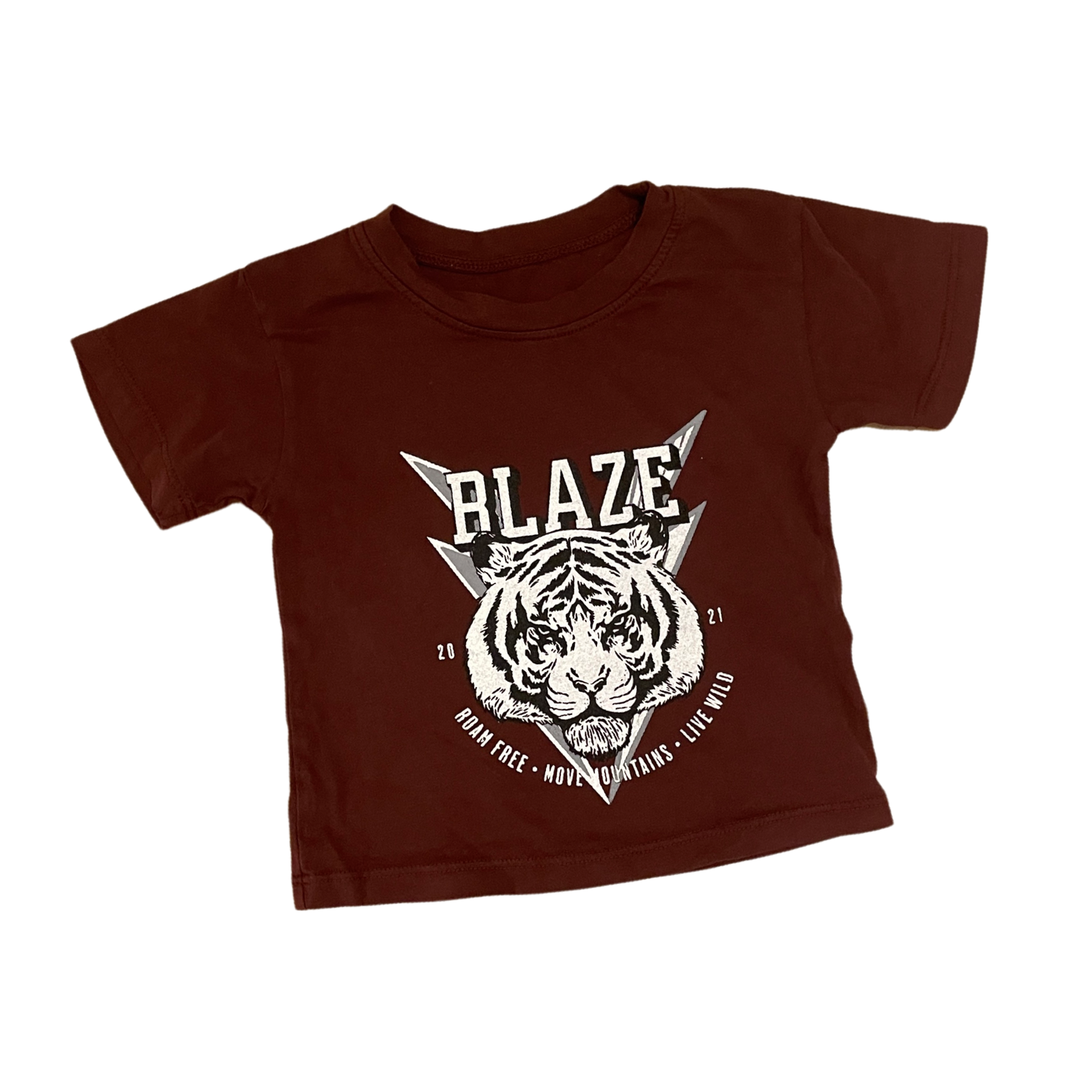 Legacy Tee | Brave Tiger Tee in Raisin